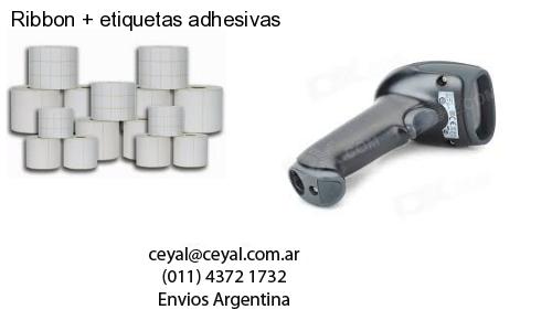 Ribbon etiquetas adhesivas