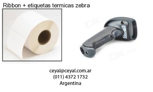Ribbon   etiquetas termicas zebra
