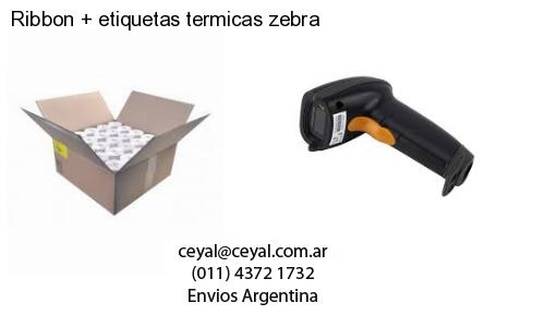 Ribbon etiquetas termicas zebra