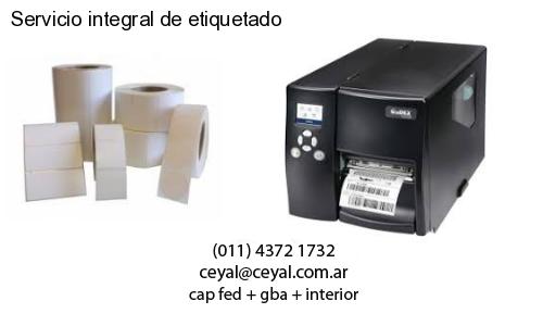 Servicio integral de etiquetado