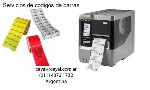 Servicios de codigos de barras