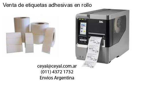 Venta de etiquetas adhesivas en rollo