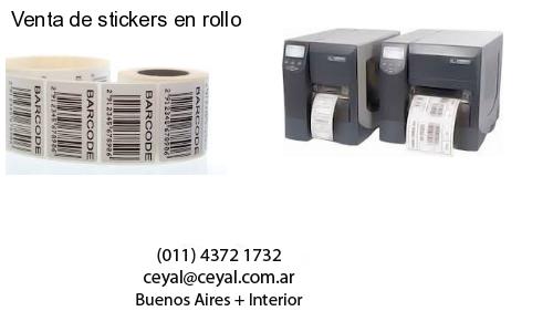 Venta de stickers en rollo