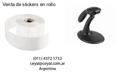 Venta de stickers en rollo