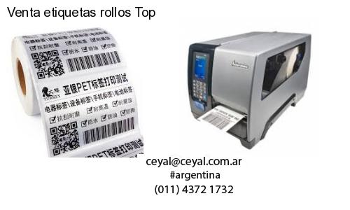Venta etiquetas rollos Top