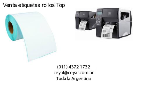 Venta etiquetas rollos Top