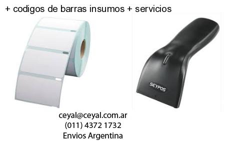   codigos de barras insumos   servicios