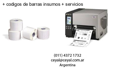 codigos de barras insumos servicios