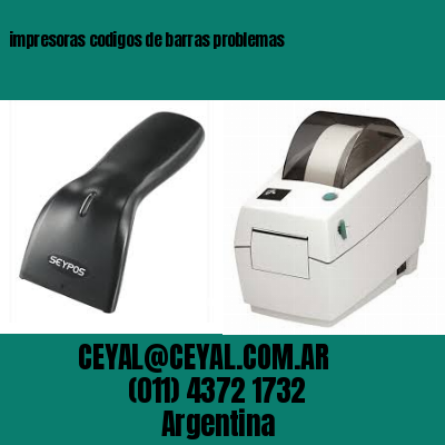 impresoras codigos de barras problemas