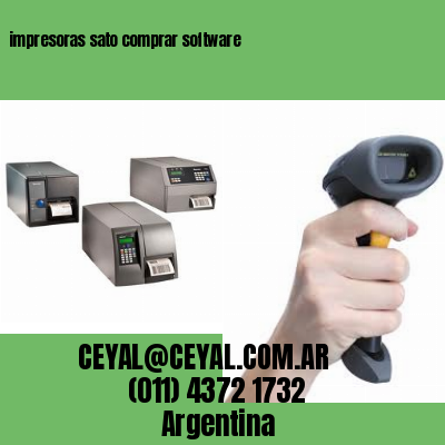impresoras sato comprar software