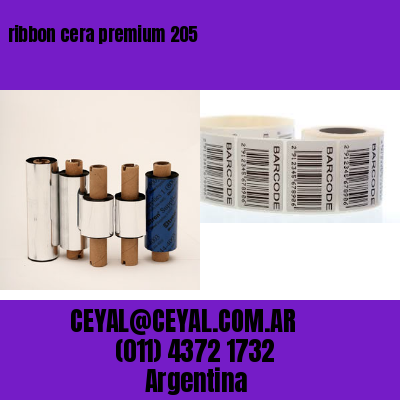 ribbon cera premium 205