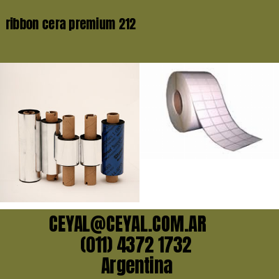 ribbon cera premium 212