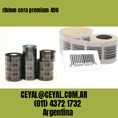 ribbon cera premium 496