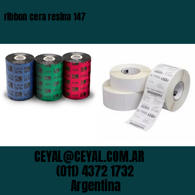 ribbon cera resina 147