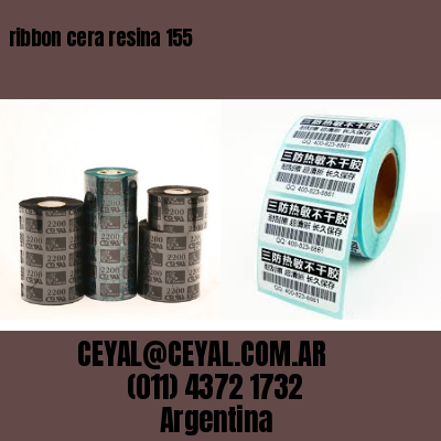 ribbon cera resina 155