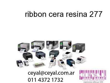 ribbon cera resina 277