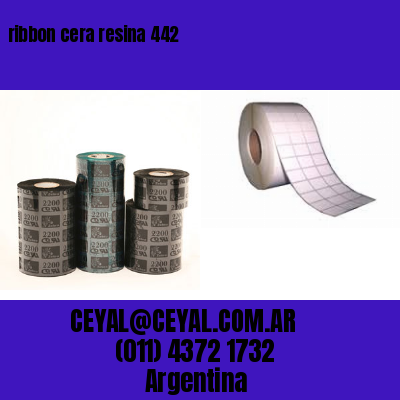 ribbon cera resina 442
