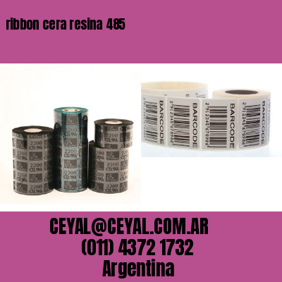 ribbon cera resina 485