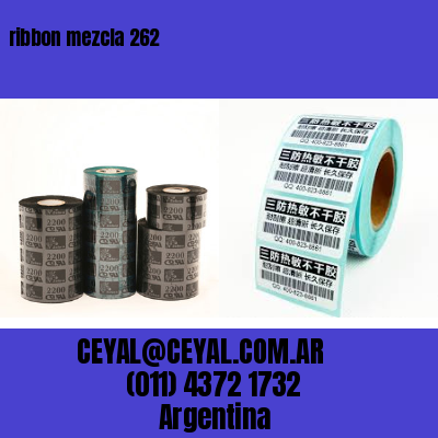 ribbon mezcla 262