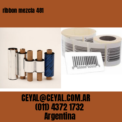 ribbon mezcla 481