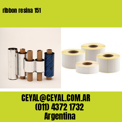 ribbon resina 151