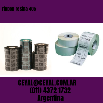 ribbon resina 405