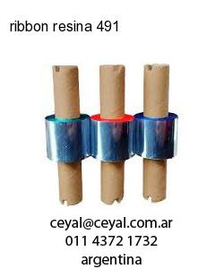 ribbon resina 491
