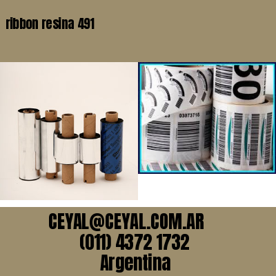 ribbon resina 491