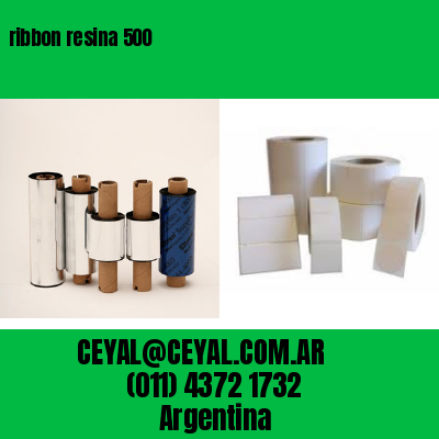 ribbon resina 500