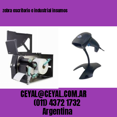 zebra escritorio e industrial insumos