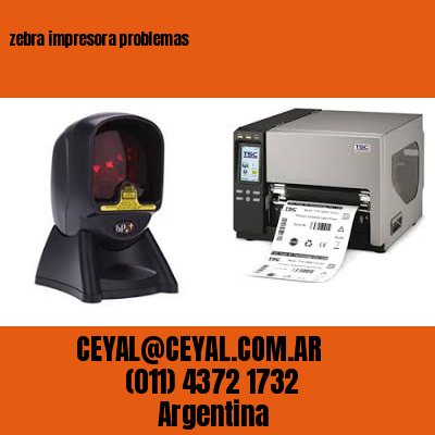zebra impresora problemas