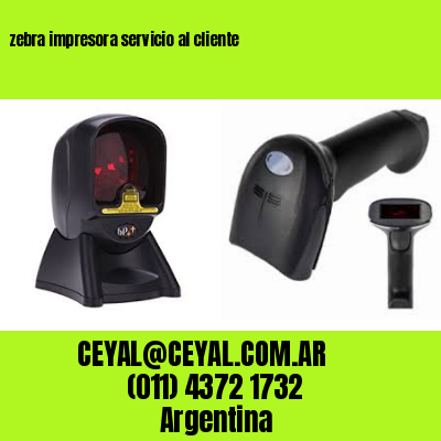 zebra impresora servicio al cliente