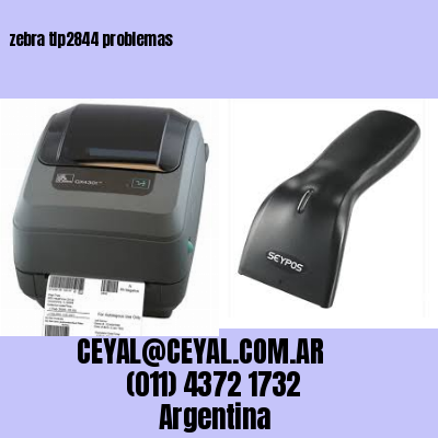 zebra tlp2844 problemas