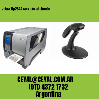 zebra tlp2844 servicio al cliente