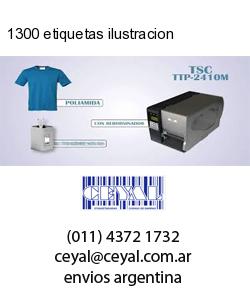 1300 etiquetas ilustracion