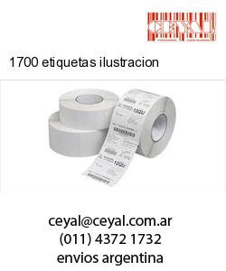 1700 etiquetas ilustracion