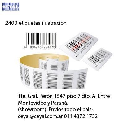 2400 etiquetas ilustracion