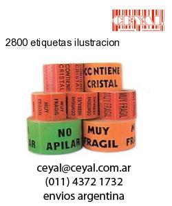 2800 etiquetas ilustracion