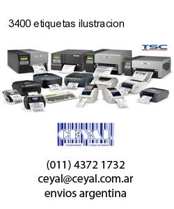 3400 etiquetas ilustracion