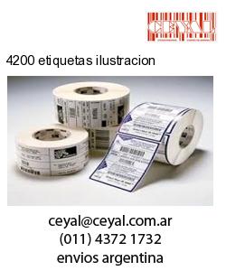 4200 etiquetas ilustracion