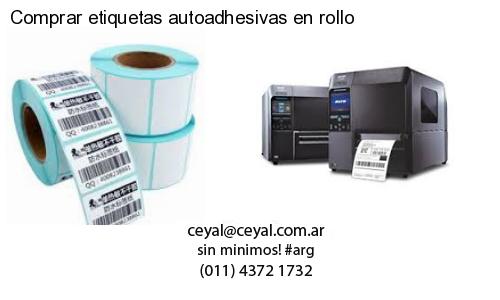 Comprar etiquetas autoadhesivas en rollo
