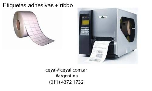 Etiquetas adhesivas   ribbo