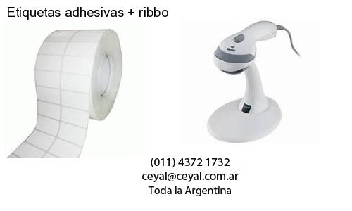 Etiquetas adhesivas   ribbo
