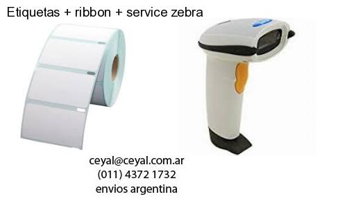 Etiquetas   ribbon   service zebra