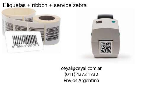 Etiquetas   ribbon   service zebra