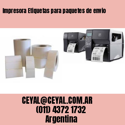 Impresora Etiquetas para paquetes de envio