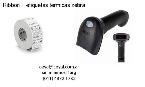 Ribbon   etiquetas termicas zebra