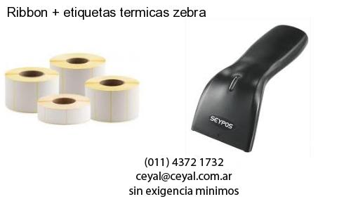Ribbon   etiquetas termicas zebra