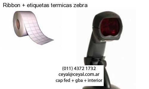 Ribbon   etiquetas termicas zebra
