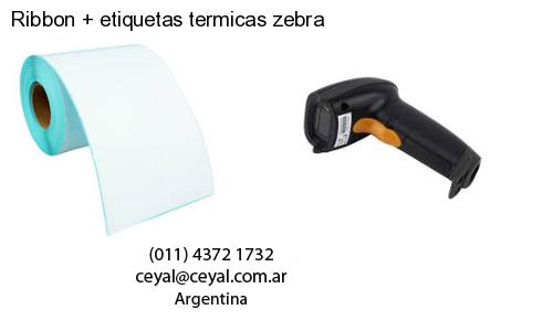 Ribbon etiquetas termicas zebra